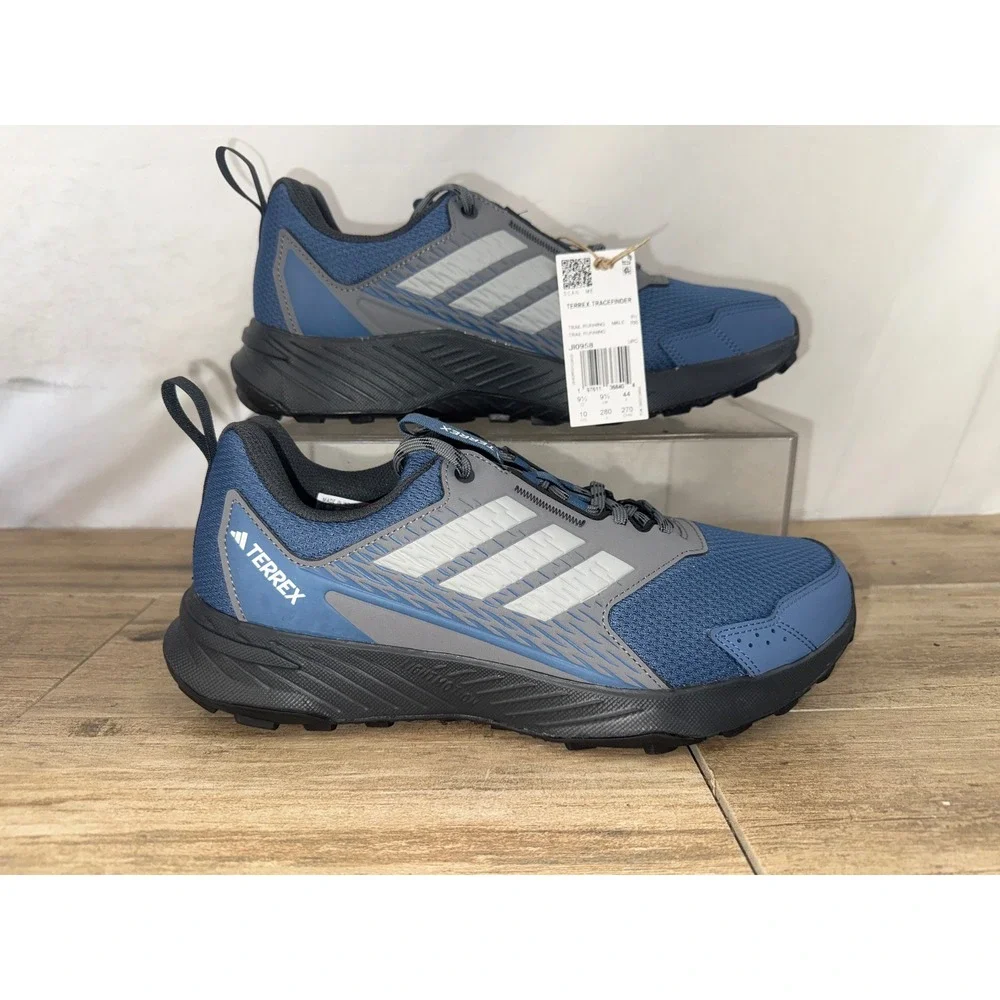 Adidas Terrex Tracefinder‎ 2 Mens Trail Running Shoes Blue Grey JI0958 Size 10